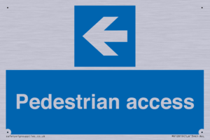 Pedestrian access